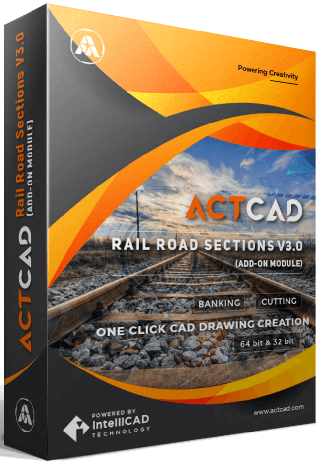 ActCAD Rail Road Sections price Reseller Malaysia