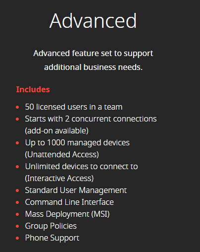 AnyDesk Advanced
