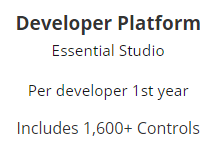 Syncfusion Blazor Components