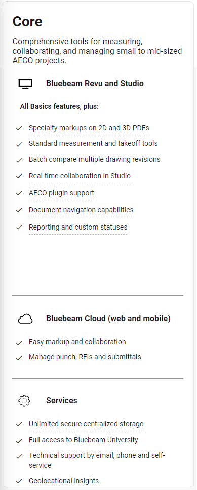 Bluebeam Revu Core