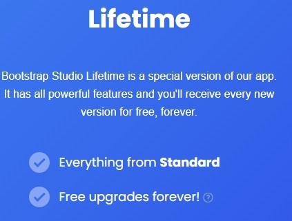 Bootstrap Studio - Lifetime