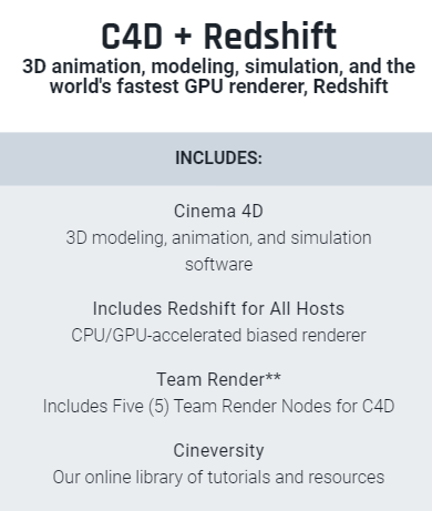 Maxon Cinema 4D Redshift Malaysia Reseller