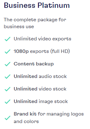 Clipchamp Business Platinum