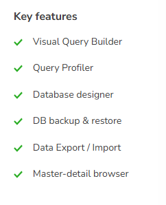dbForge Studio for MySQL