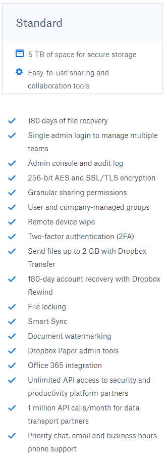 Dropbox Education: 1 seat; Annual contract (Minimum 300 seats)