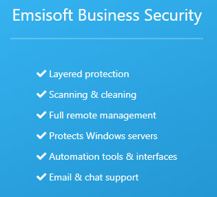 Emsisoft Business Security