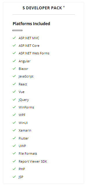 Essential Studio Enterprise Edition Binary with TestStudio