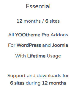 YOOtheme Pro Essentials,