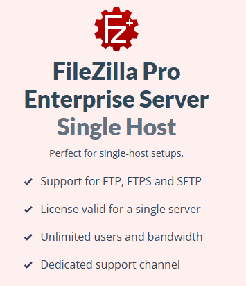 FileZilla Pro Enterprise Server