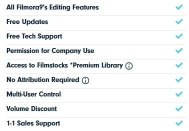 Filmora, Premium Business Plan