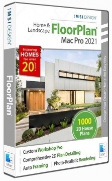 FloorPlan 2021 Home & Landscape Pro