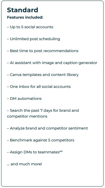 hootsuite standard