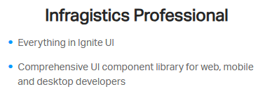 Infragistics Professional