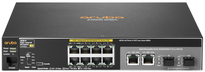 Aruba 2530 8 PoE+ Switch Malaysia Reseller