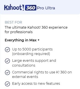 Kahoot! 360 Pro Ultra 