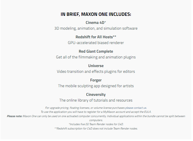Maxon One