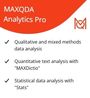 AXQDA Analytics Pro 