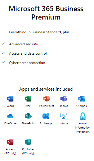Microsoft 365 Business Premium