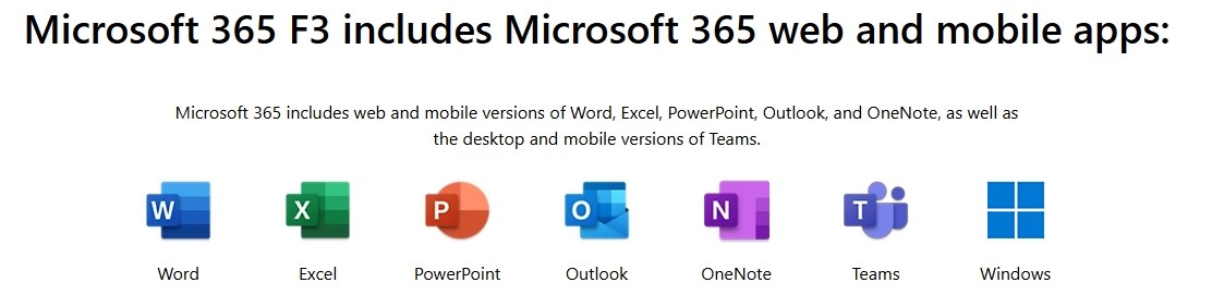 Microsoft 365 F3 