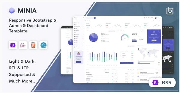 Minia - Bootstrap 5 Admin & Dashboard Template