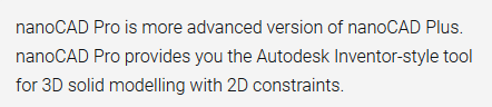nanoCAD Pro Malaysia 