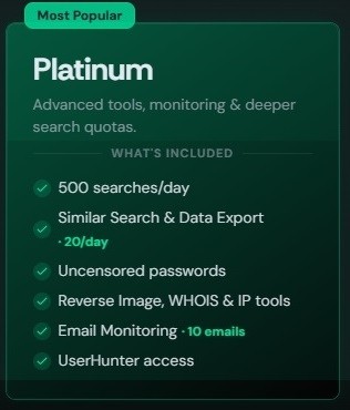 OSINTLeak Platinum