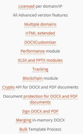 phpdocx Premium