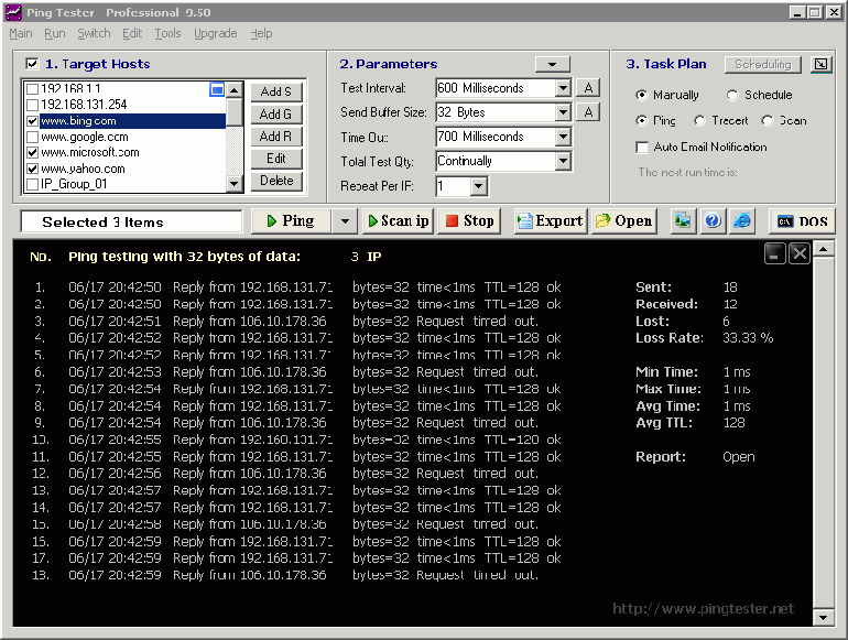 EasierSoft Ping Tester Professional Edition Malaysia Reseller