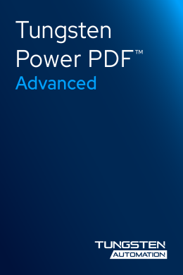 Tungsten Power PDF 5 Advanced