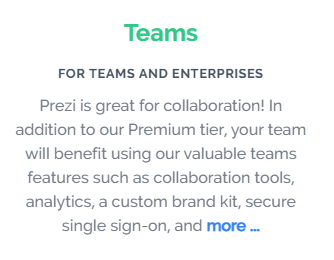 Prezi Teams