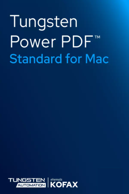 Kofax  Power PDF for MAC Malaysia Reseller