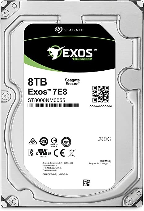 Seagate Exos 7E8 Enterprise Hard Drive