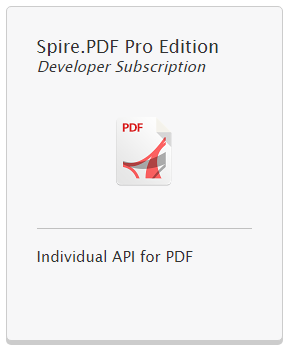 Spire.PDF for .NET