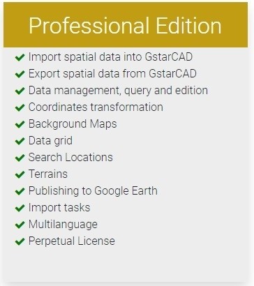 Spatial Manager for AutoCAD, professional 