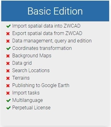 Spatial Manager for ZWCAD, Basic Edition Malaysia Reseller