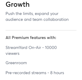 Streamyard Business Growth 