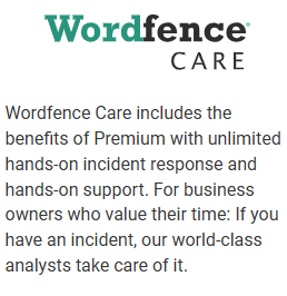 Wordfence Care