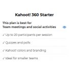 Kahoot! 360 Starter 