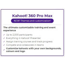Kahoot! 360 Pro Max