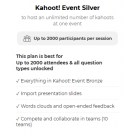 Kahoot! Event Silver