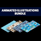 Animated Illustrations bundle for Animation Composer