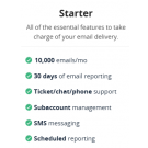 SMTP2GO Starter