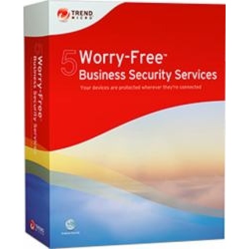 Trend Micro Worry-Free Business Security Services for 1 Year (2-25 users,  price is per user)