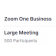 Zoom One Business, 500 participants malaysia