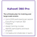 Kahoot! 360 Pro - Individual Plan, 1 Year